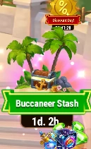 Entrance to the Buccaneer Stash