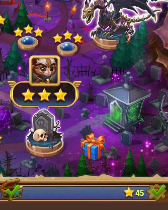 a gift hidden on the campaign map