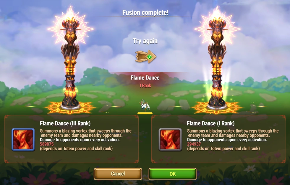 You can refuse the crafted skill