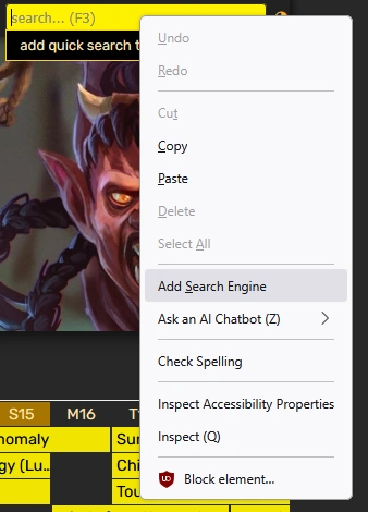 firefox menu