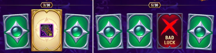 picking a card