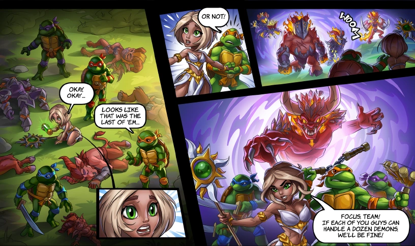 Comic chapter #4, page #1