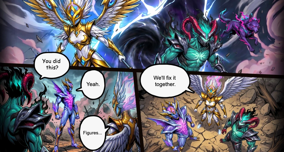 Comic chapter #4, page #1