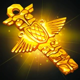 Smaller golden charm