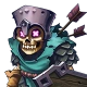 Portrait of Black knight
