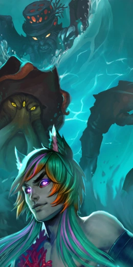 Background of Dark Depths