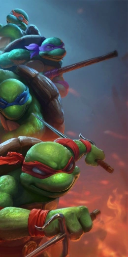 Background of Guardians in a Half Shell, P.1