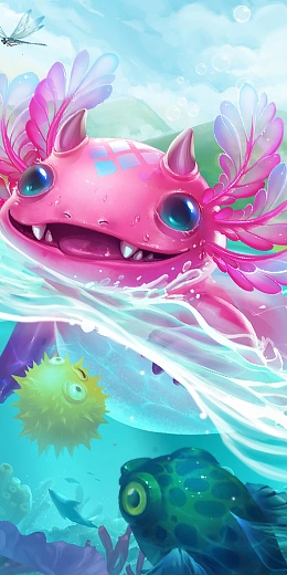 Background of Mystery of the Lagoon Monster