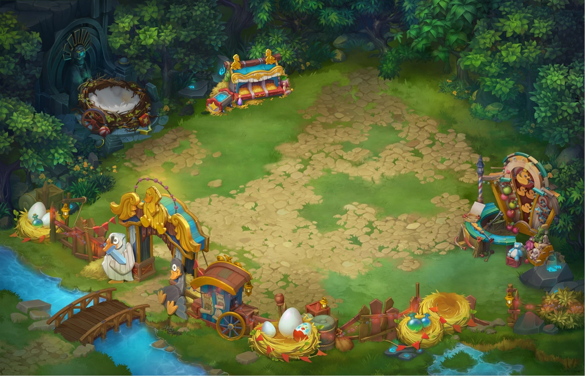 Map of chapters 1, 2, 3, 4, 5, 6, 7