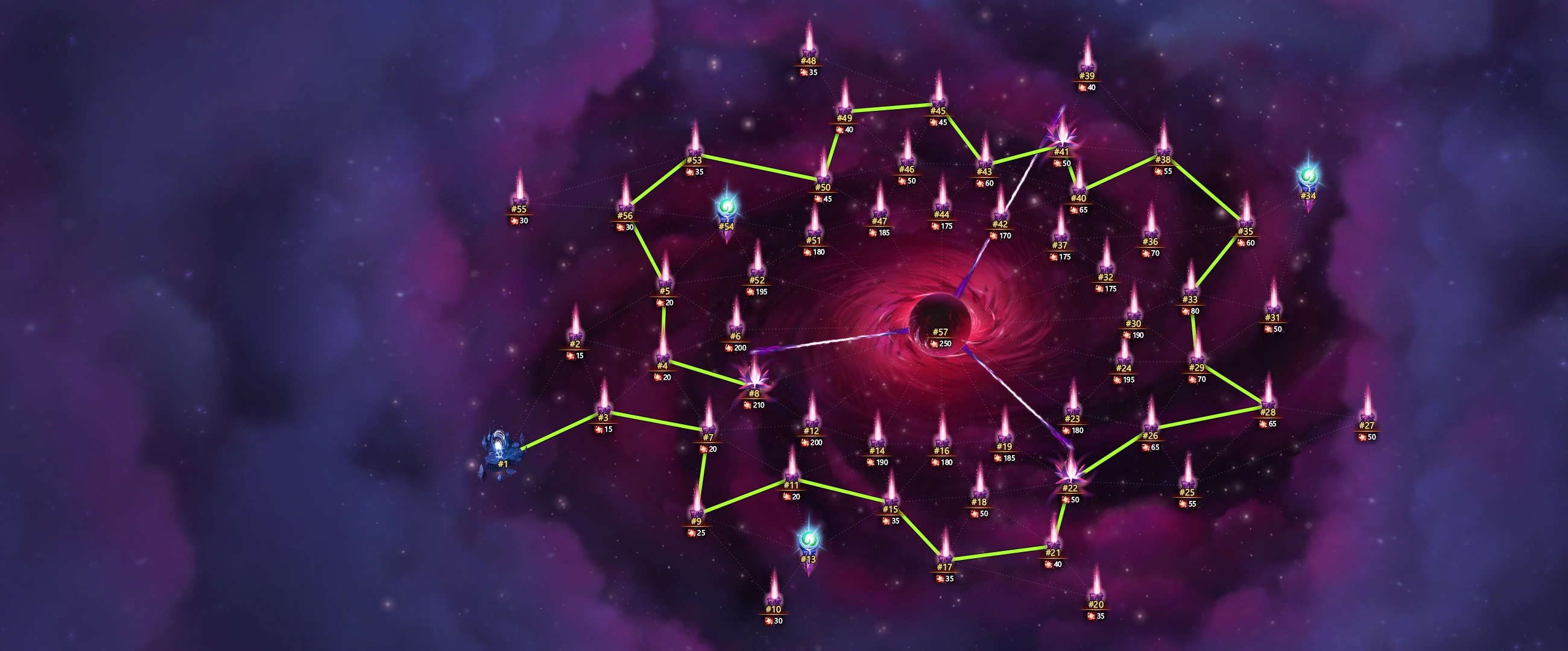 Great Storm map