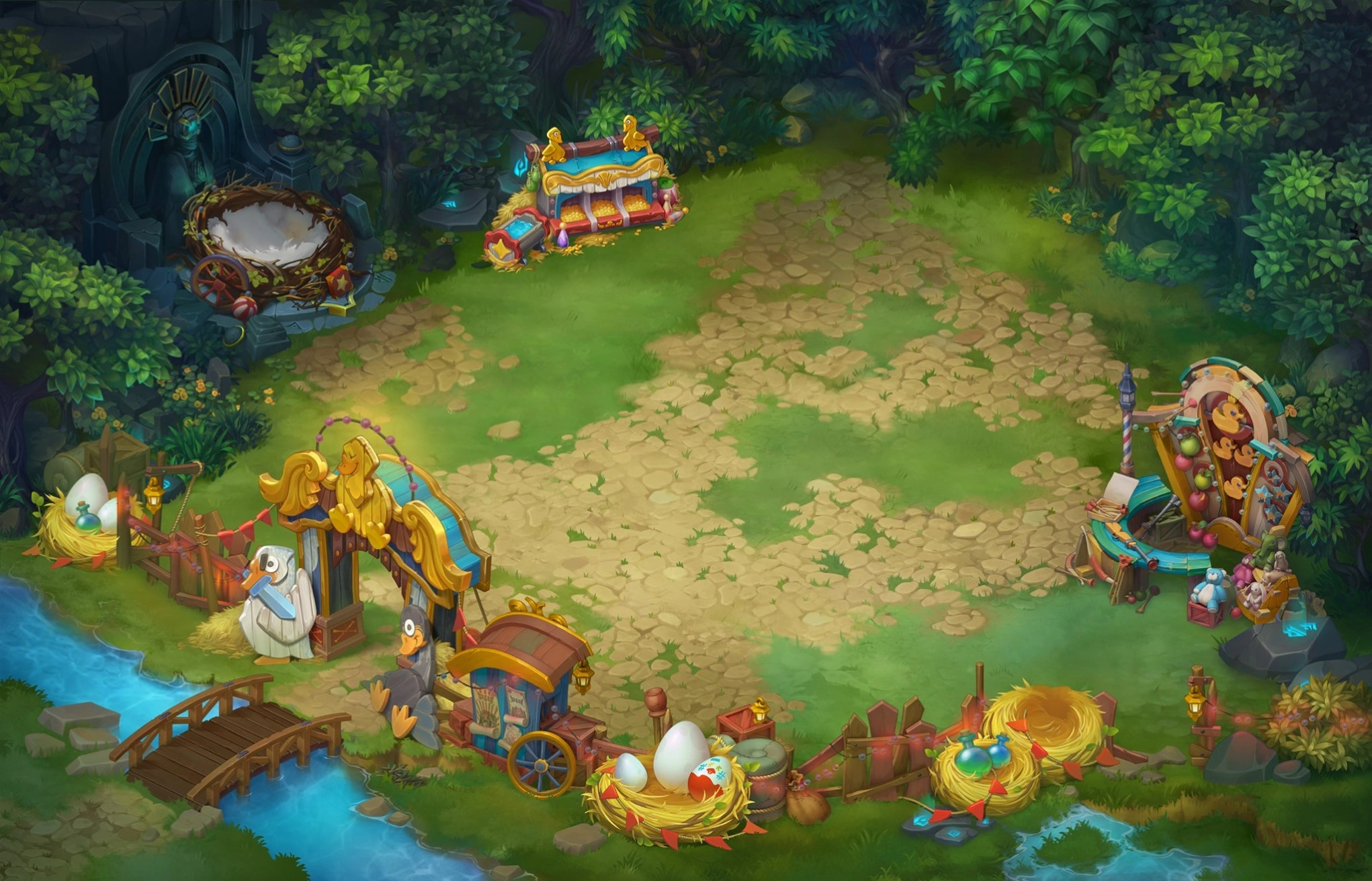 Map of chapters 1, 2, 3, 4, 5, 6, 7