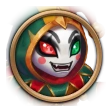 Faceless' Masquerade Skin reached level 1