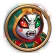 Faceless' Masquerade Skin reached level 60