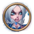Thea's Winter Skin reached level 60