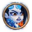 Celeste's Winter Skin reached level 60