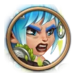 Astrid and Lucas' Spring Skin reached level 60