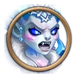 Lilith's Winter Skin reached level 60