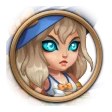 Artemis' Beach Skin reached level 1