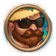 Cleaver's Beach Skin reached level 1