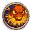 Faceless' Demonic Skin reached level 60