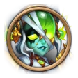 Electra von Grave's Demonic Skin reached level 1