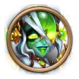 Electra von Grave's Demonic Skin reached level 60