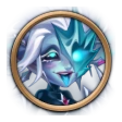 Electra von Grave's Winter Skin reached level 60