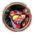 Fluffy's Masquerade Skin reached level 60