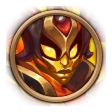 Asherona and Pyro's Champion Skin reached level 1