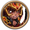 Thea's Champion Skin reached level 60