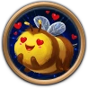 Infatuated Bee
