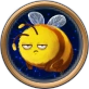 Frowning Bee