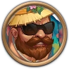 Cleaver's Beach Skin reached level 60