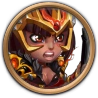 Thea's Champion Skin reached level 60