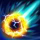 Orion's Antimatter Blast (periodic, blue) Skill