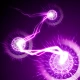 Faceless' Arc Lightning (periodic, blue) Skill