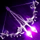 Dark Star's Black Arrows (ultimate, white) Skill
