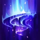 Polaris' Northern Lights (periodic, blue) Skill