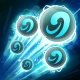 Tristan's Serving the Light (periodic, blue) Skill