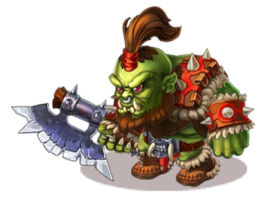 Orc the Warrior's default skin