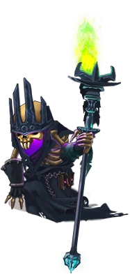 Lich's default skin