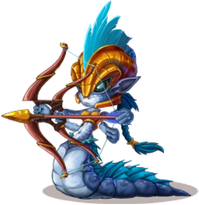 Naga's default skin