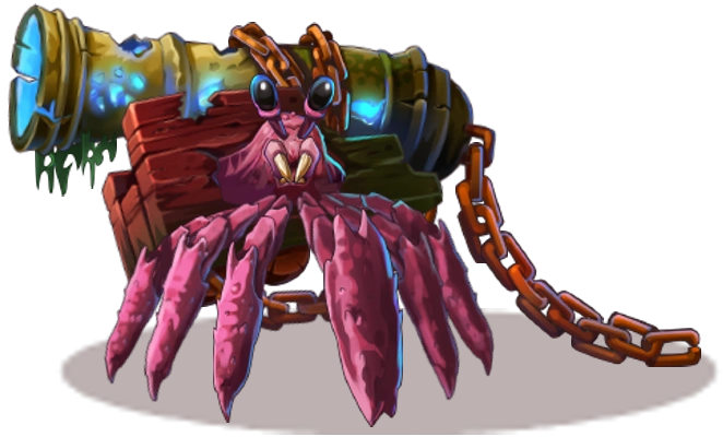 Cannoneer Crab's default skin