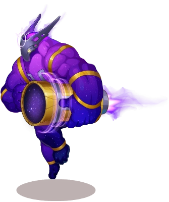 Naos the Doomherald's default skin