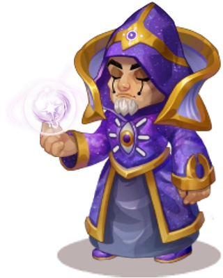 Starfall Herald's default skin