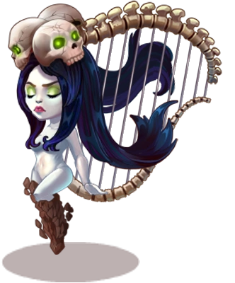 Lady Minstrel's default skin