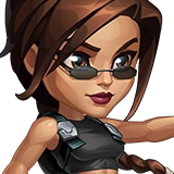 Lara Croft's Dark Angel Skin Avatar