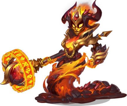 Asherona and Pyro's Champion Skin
