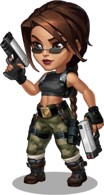 Lara Croft's Dark Angel Skin