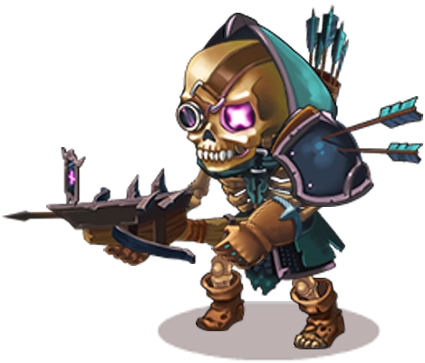 Skeleton-arbalester's default skin